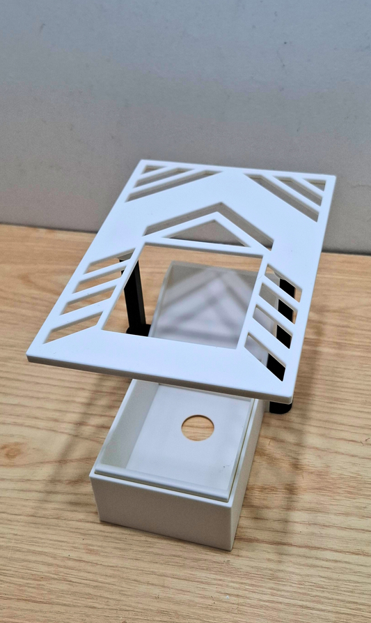 3D Printed Trading Card Scan Box: Adjustable slinger
