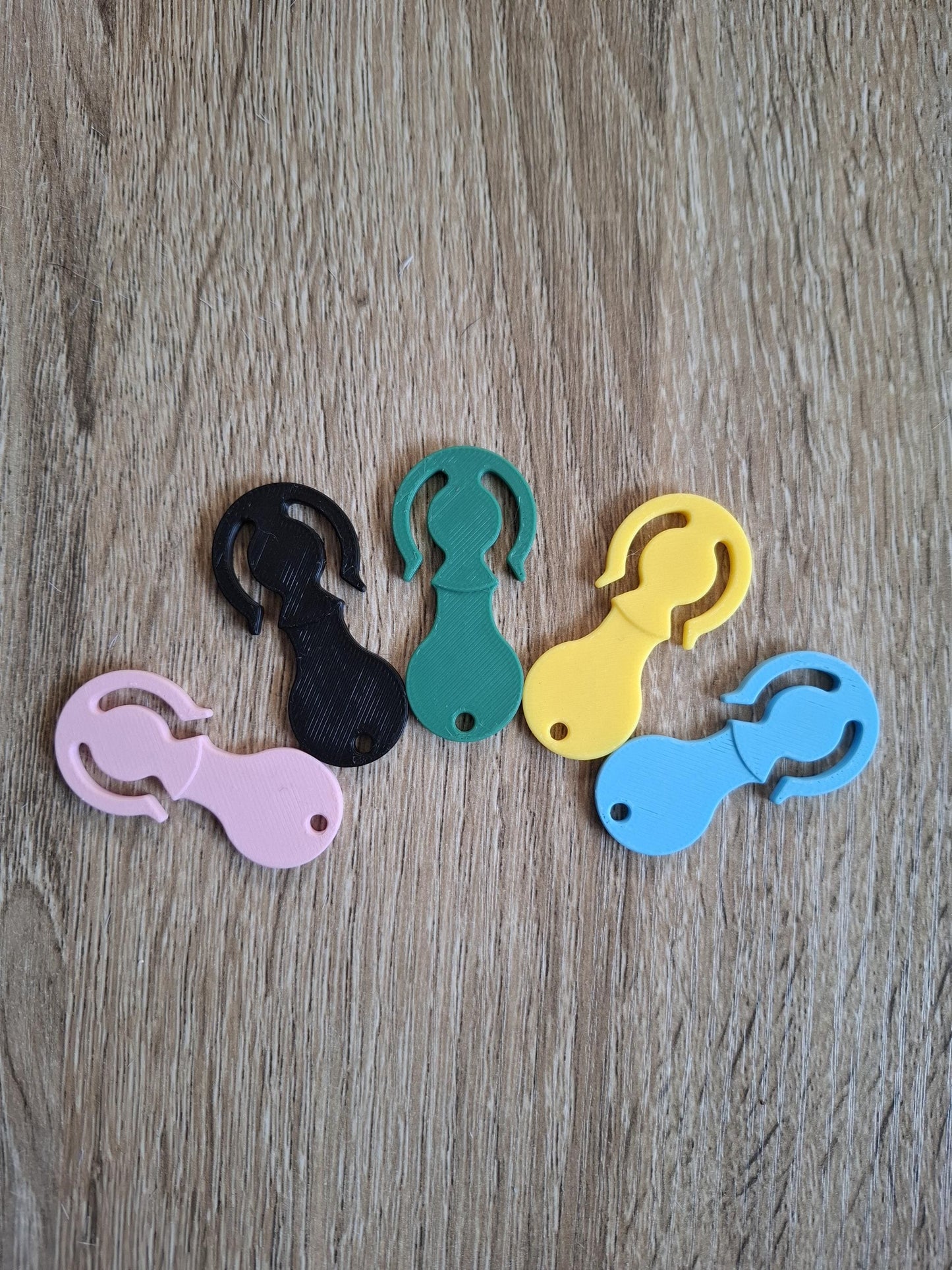 Reusable Australian Trolley unlocked Token key 15 unit pack - 3D printed