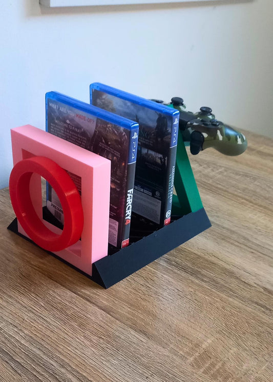 3D Printed Stand for Videogames and Controller