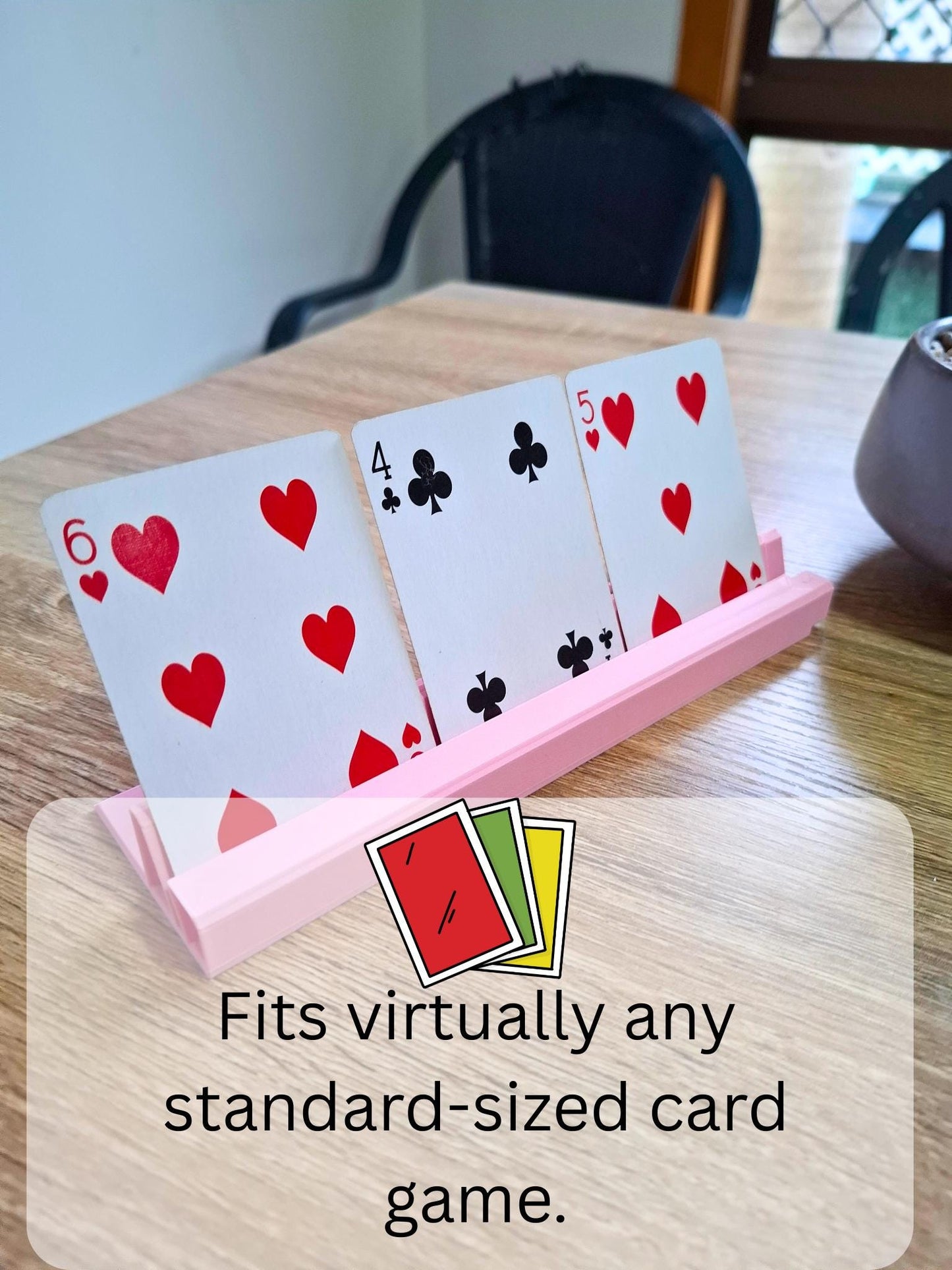 Card Holder Stand for Trading, Traditional and any other. Universal Holder 3D printed